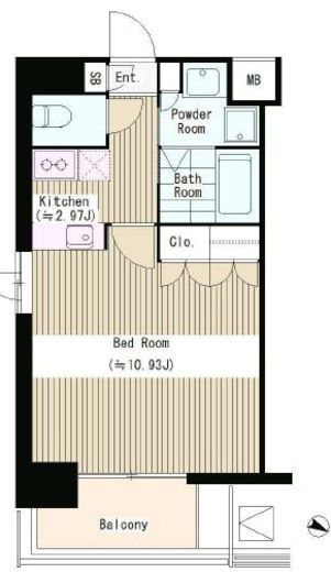 アグリパーク深川　701号室　間取り