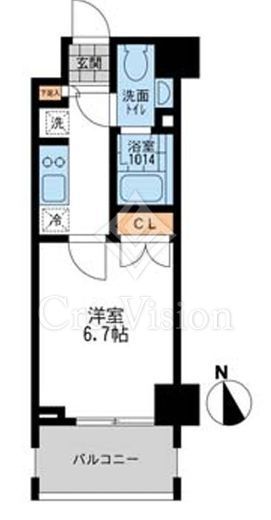 ＣＡＳＳＩＡ押上　308号室　間取り