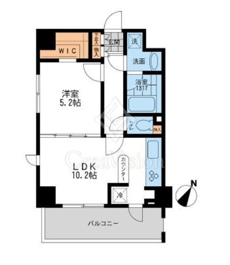 ＣＡＳＳＩＡ押上　711号室　間取り