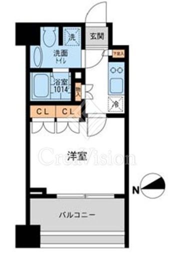 ＣＡＳＳＩＡ押上　203号室　間取り