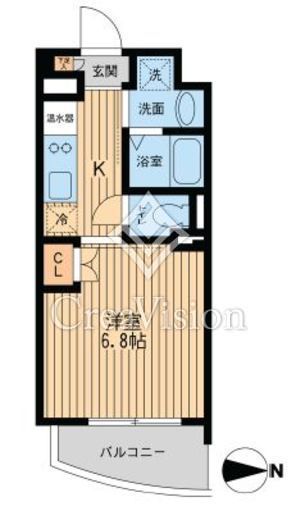 プライムアーバン西大島　306号室　間取り