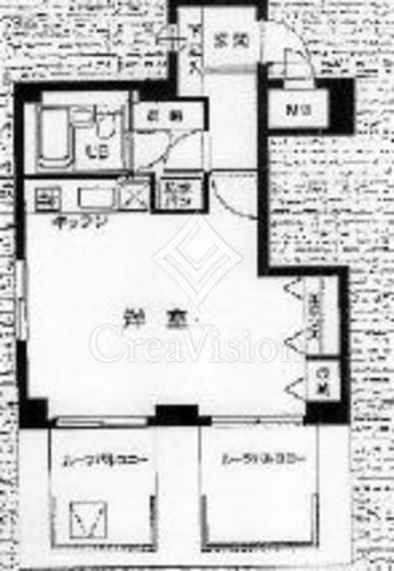 クレアシオン新高円寺　302号室　間取り