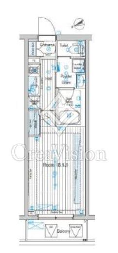 ブライズ杉並和泉　403号室　間取り