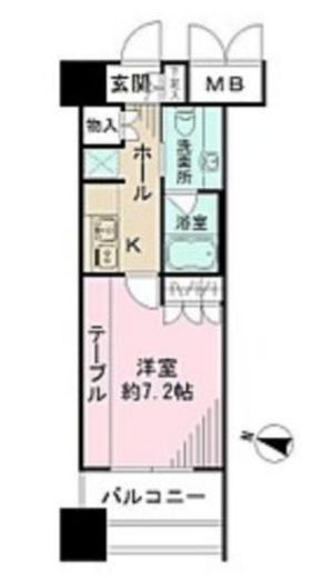 レグノ・フォルテ二番町　1205号室　間取り