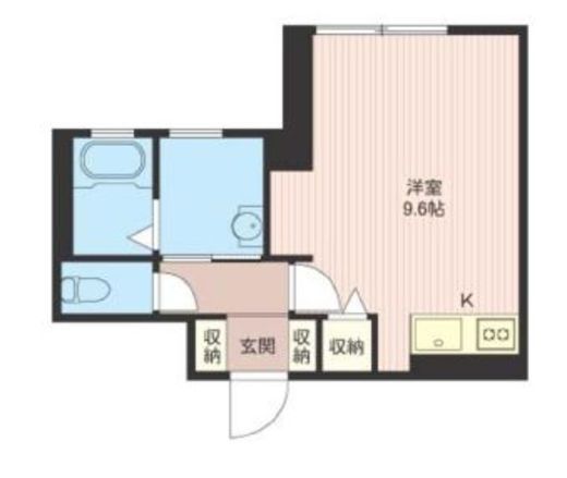 マストライフ目黒南　806号室　間取り