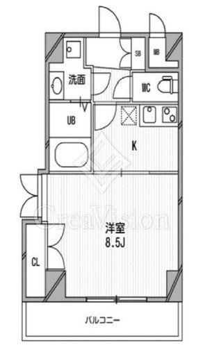 スペーシア高円寺Ⅰ　210号室　間取り