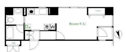アクサス大手町ラクシーズ　702号室　間取り