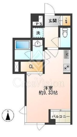 アルクス自由が丘　301号室　間取り