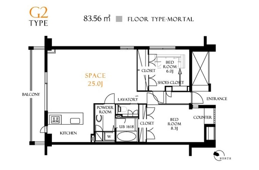 レジディア北新宿　306号室　間取り