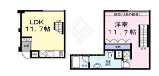 アリス・マナーガーデン銀座ウォーク　501号室　間取り