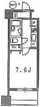 スペーシア秋葉原　902号室　間取り