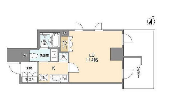 KWレジデンス麹町　704号室　間取り