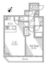 ホープシティ秋葉原　804号室　間取り