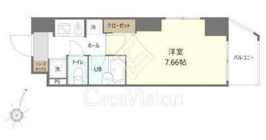 ホープシティ秋葉原　301号室　間取り