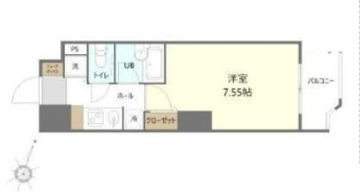 ホープシティ秋葉原　501号室　間取り