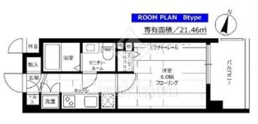 ステージグランデ三軒茶屋アジールコート　102号室　間取り