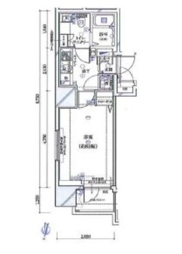ガリシア九段下ライズ　604号室　間取り