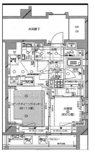 ピアース明大前　308号室　間取り