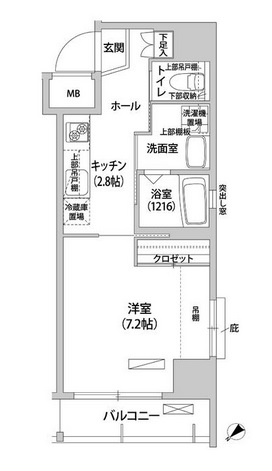 ドルフ21スミカ　1001号室　間取り