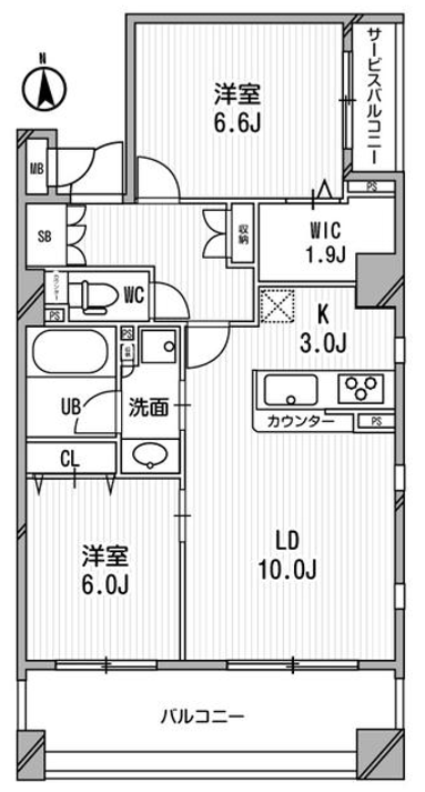 アーデン神保町　903号室　間取り