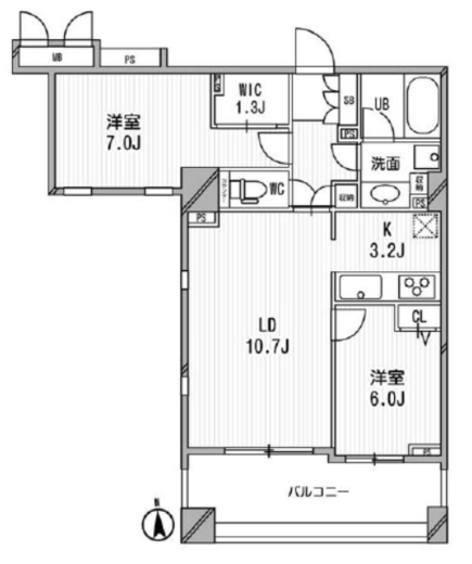 アーデン神保町　502号室　間取り