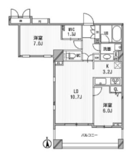 アーデン神保町　802号室　間取り