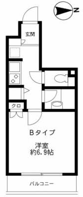 プライムアーバン番町　305号室　間取り