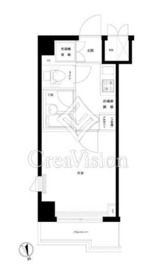 ルーブル大井町参番館　901号室　間取り