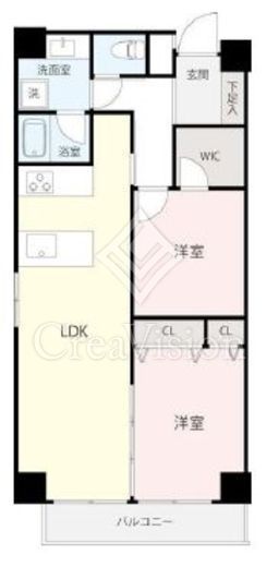 五反田ガーデンハイツ　601号室　間取り