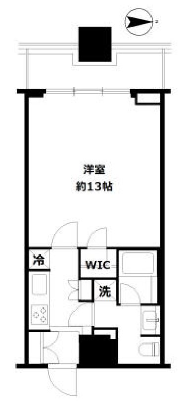 コンシェリア西新宿タワーズウエスト　703号室　間取り