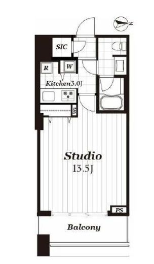 コンシェリア西新宿タワーズウエスト　11F2号室　間取り