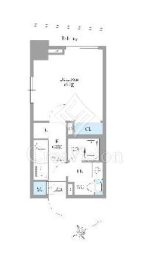 カスタリア銀座2　208号室　間取り