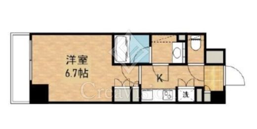 ファミール東京グランリッツ　1303号室　間取り