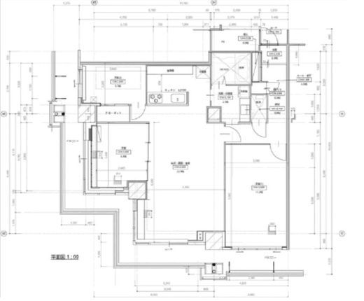 トルナーレ日本橋浜町　1010号室　間取り