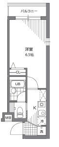 プライムアーバン目黒リバーサイド　503号室　間取り