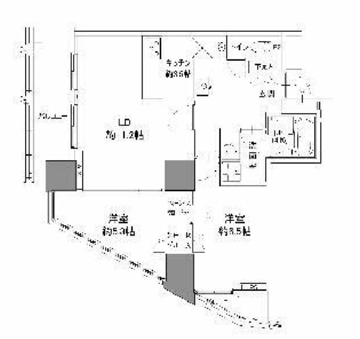 カスタリアタワー品川シーサイド　603号室　間取り