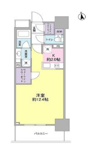 スタイリオ品川中延　1103号室　間取り