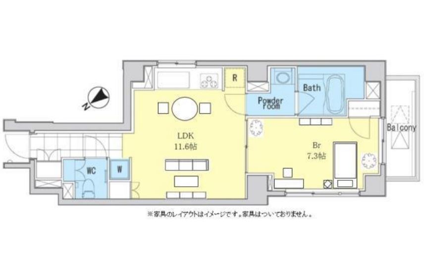 KDXレジデンス西原　208号室　間取り
