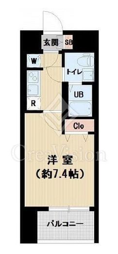 AXAS文京関口　1003号室　間取り