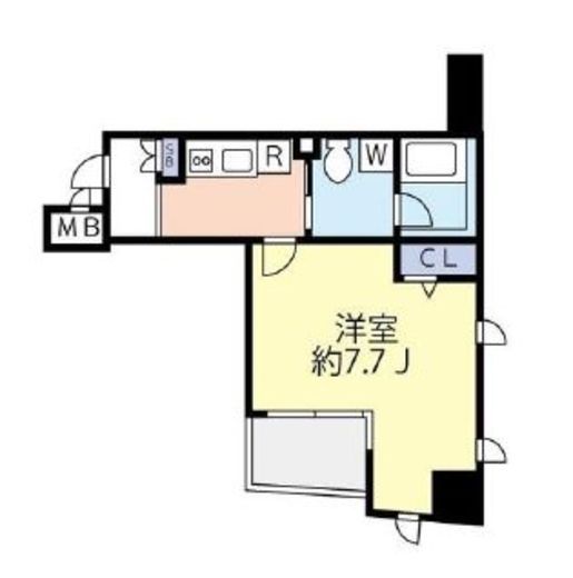 グランヴァンデュヴェール東京　402号室　間取り