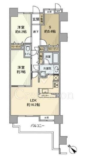 ドラゴンマンション池袋壱番館　202号室　間取り