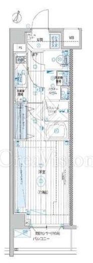 フュージョナル北赤羽ドゥエ（フュージョナル北赤羽DUE）　302号室　間取り