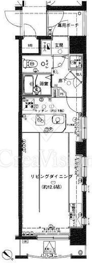 ラグジュアリーアパートメント文京根津　502号室　間取り