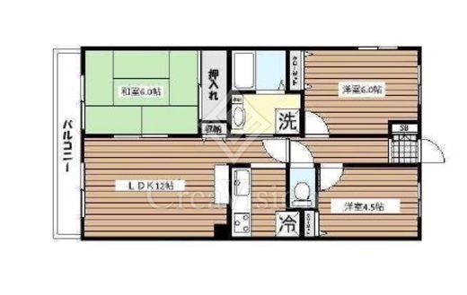 クリオ横浜壱番館　902号室　間取り
