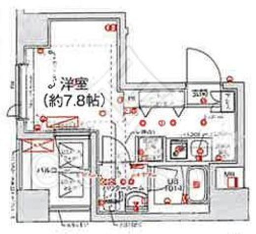 スパシエ新高円寺　603号室　間取り