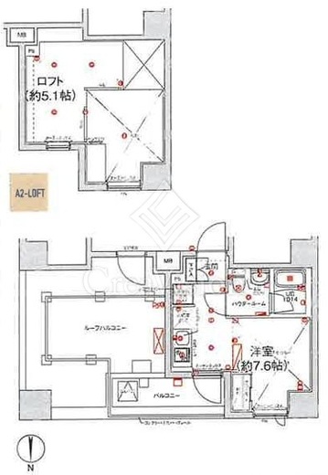 スパシエ新高円寺　901号室　間取り
