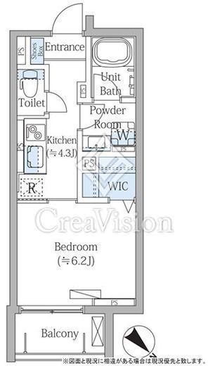 ＭＯＣＸＩＯＮ渋谷西原　202号室　間取り