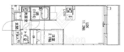 ＥＳ－Ｇｒａｎｄｅ王子ザ・プライム　307号室　間取り