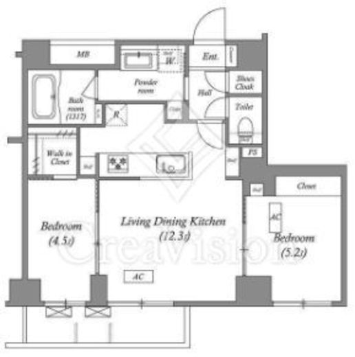 ACP Residence両国　305号室　間取り