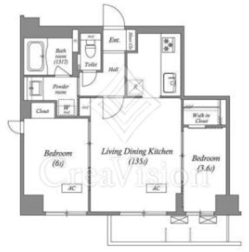 ACP Residence両国　306号室　間取り